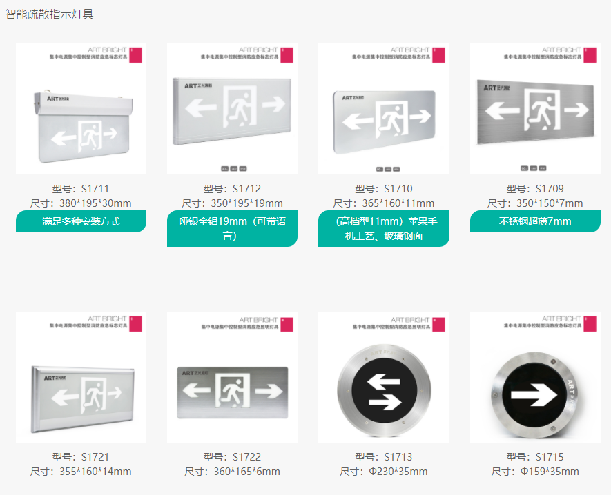 藝光GB51309-2018標(biāo)準(zhǔn)A型消防應(yīng)急燈具，智能疏散系統(tǒng)